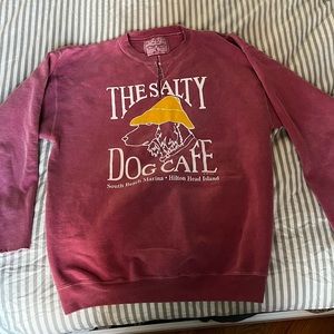 Vintage Salty Dog Cafe graphic sweatshirt large